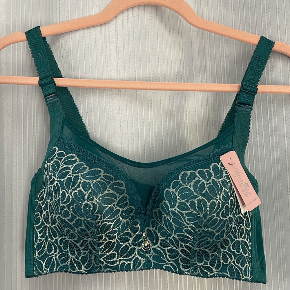 Lianyilu Green Underwire‎ Bra 36C